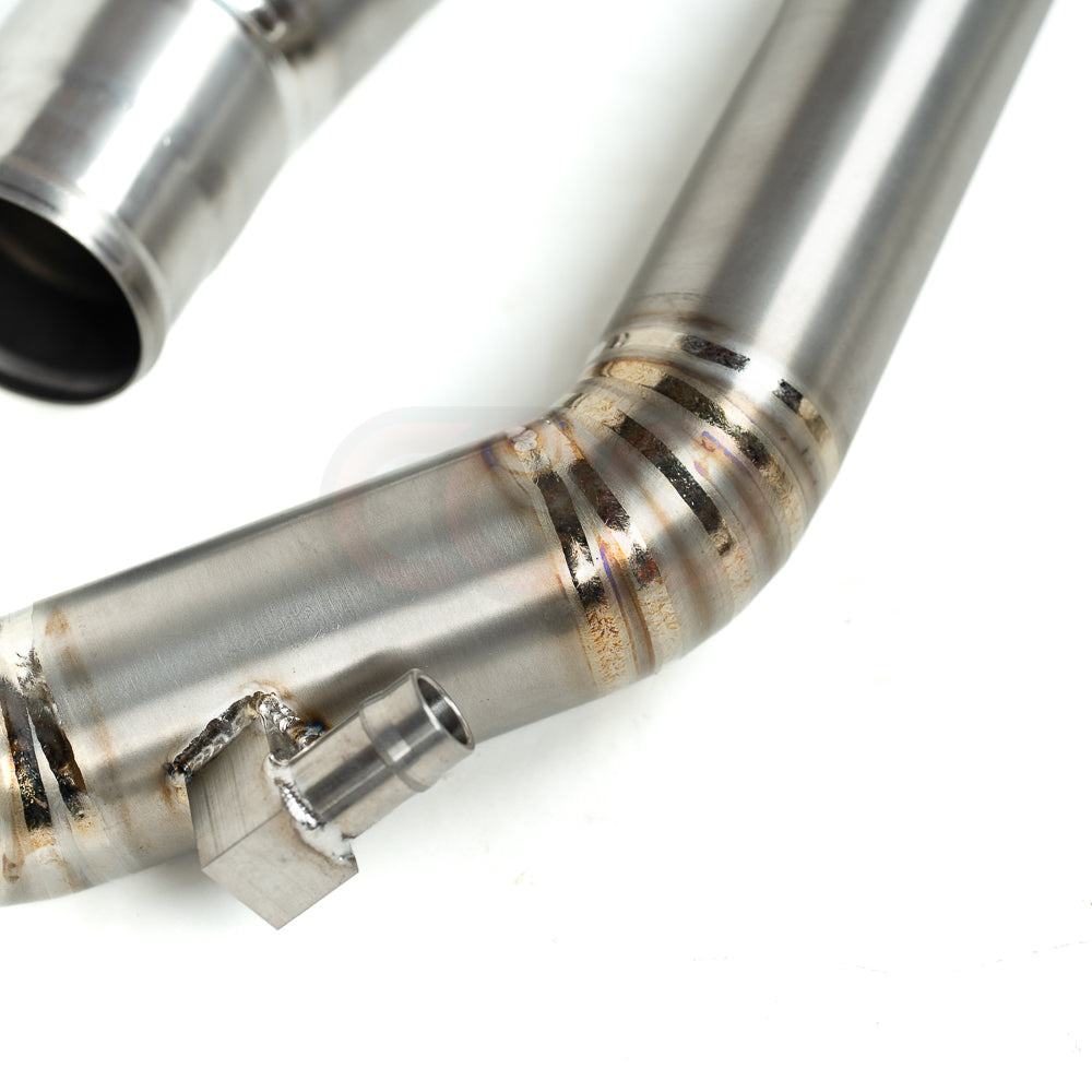 CAP 3.0T Post Throttle Valve Titanium Charge Pipe Kit | 2017-2025 Audi B9/B9.5 S4, S5, SQ5