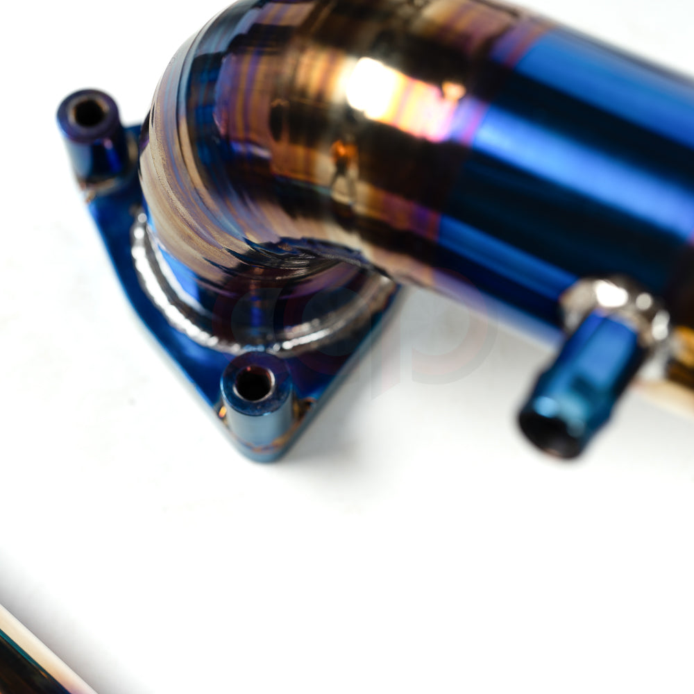 CAP 3.0T Post Throttle Valve Titanium Charge Pipe Kit | 2017-2025 Audi B9/B9.5 S4, S5, SQ5