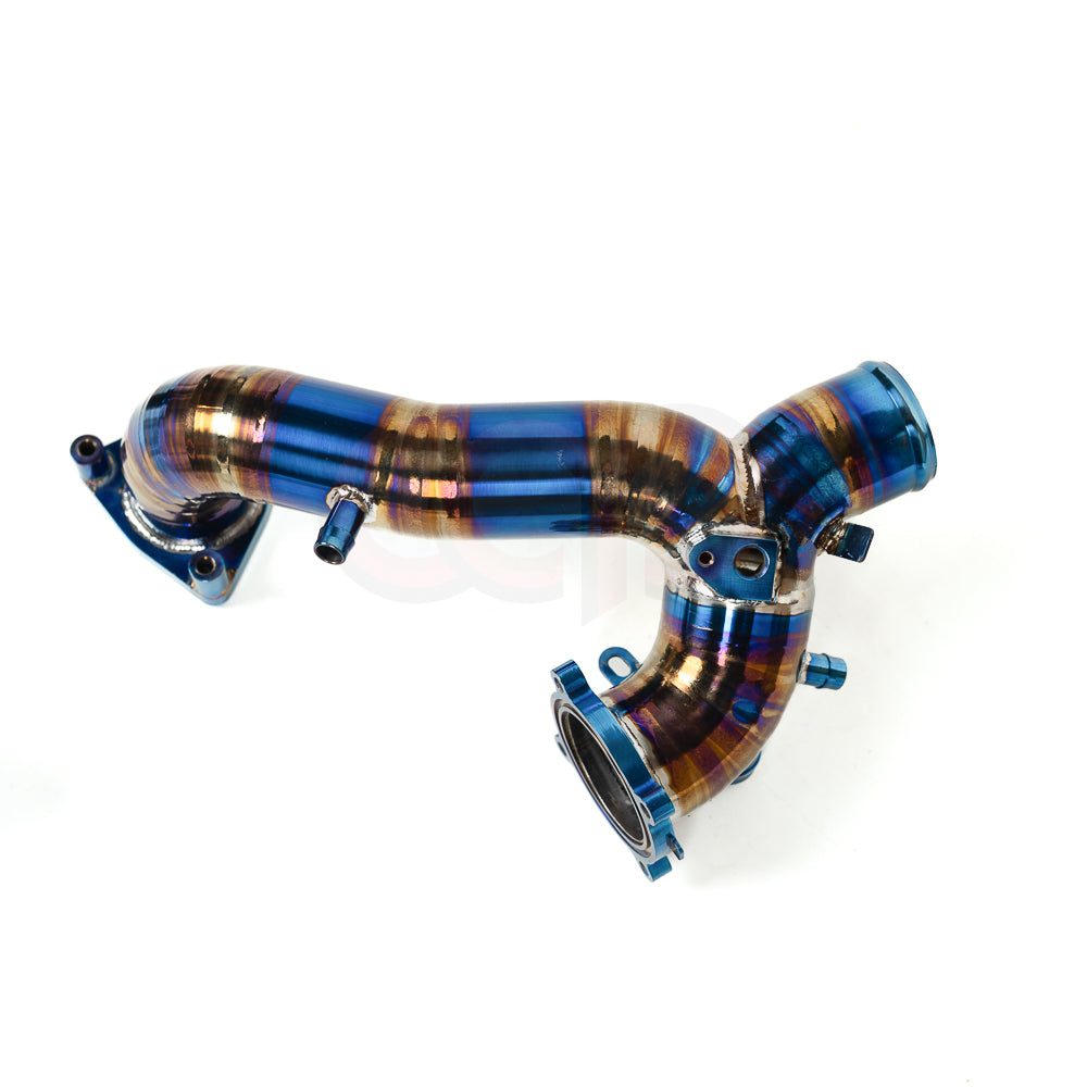 CAP 3.0T Post Throttle Valve Titanium Charge Pipe Kit | 2017-2025 Audi B9/B9.5 S4, S5, SQ5