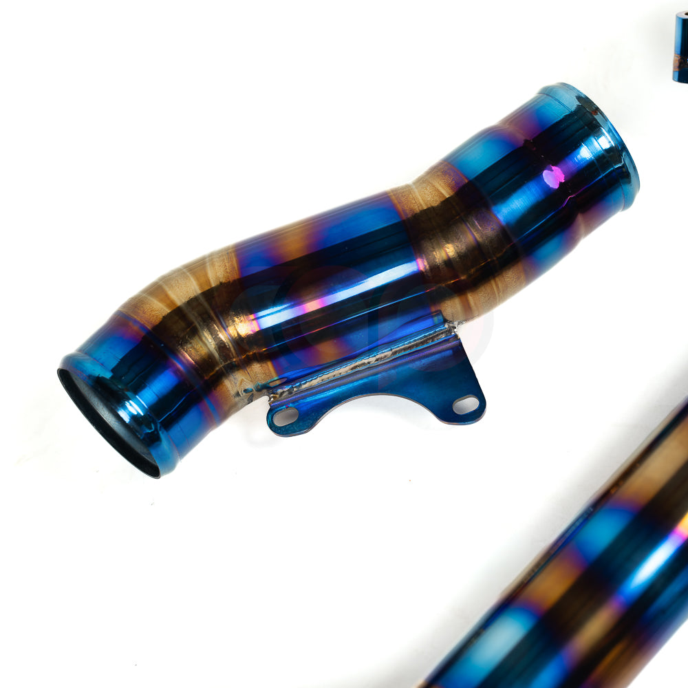 CAP 3.0T Post Throttle Valve Titanium Charge Pipe Kit | 2017-2025 Audi B9/B9.5 S4, S5, SQ5