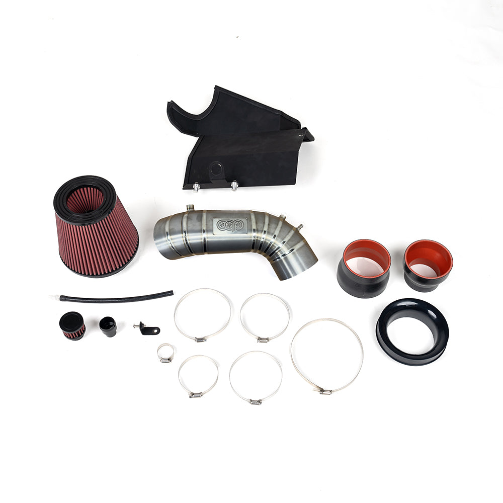 CAP 3.0T Supercharged V6 4" Titanium Intake V3 | 2010-2017 Audi B8/B8.5 S4, S5, Q5, SQ5 Ghost Titanium