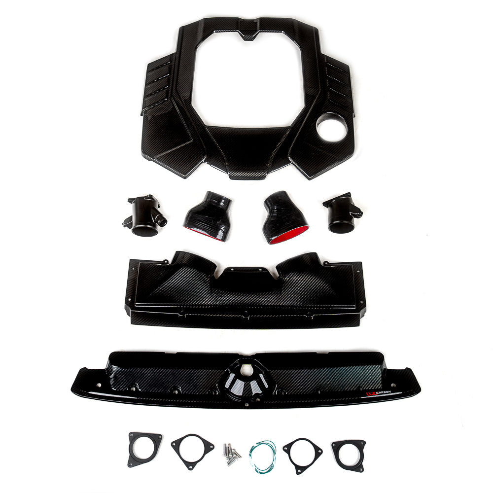 CAP 4.0T Dry Carbon Intake Kit - C8 2019-2024 Audi RS6/RS7