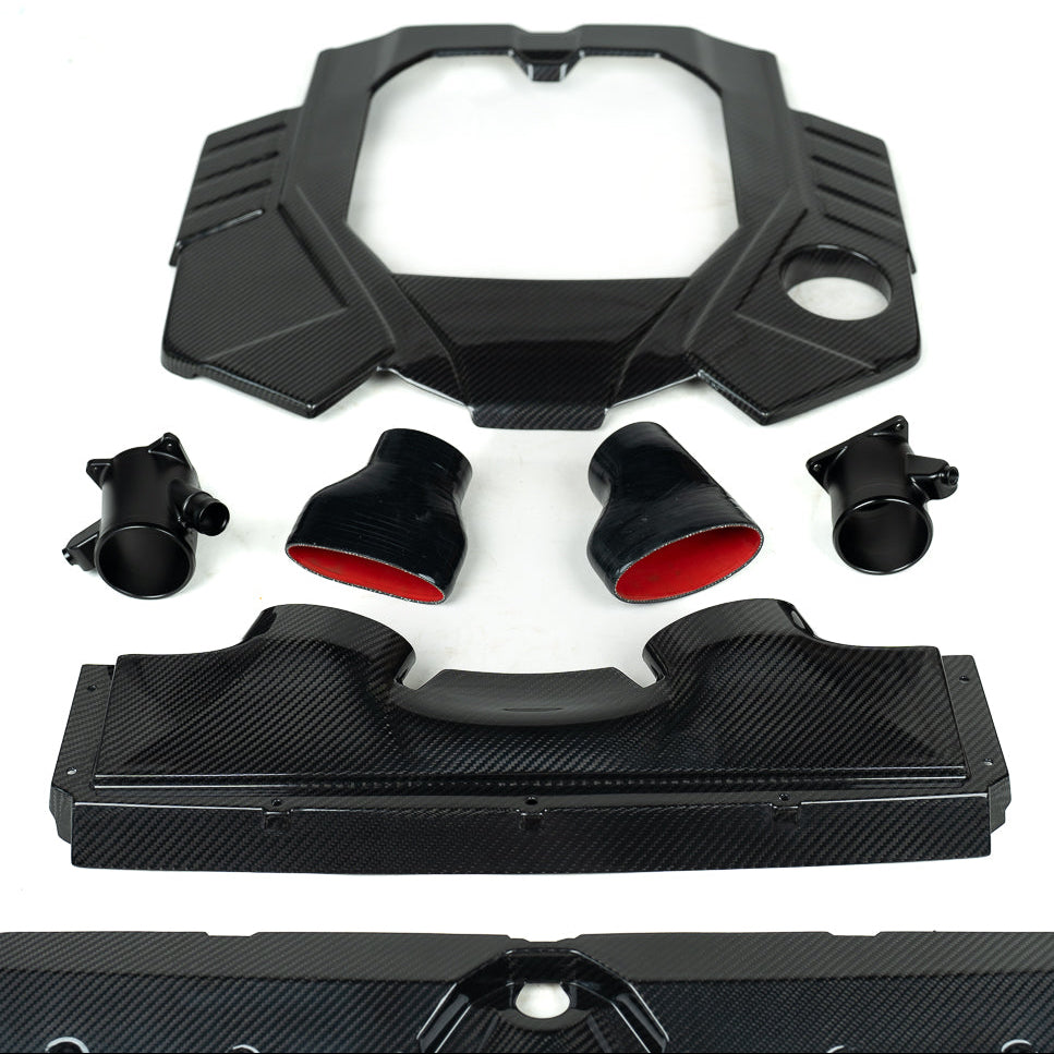 CAP 4.0T Dry Carbon Intake Kit - C8 2019-2024 Audi RS6/RS7