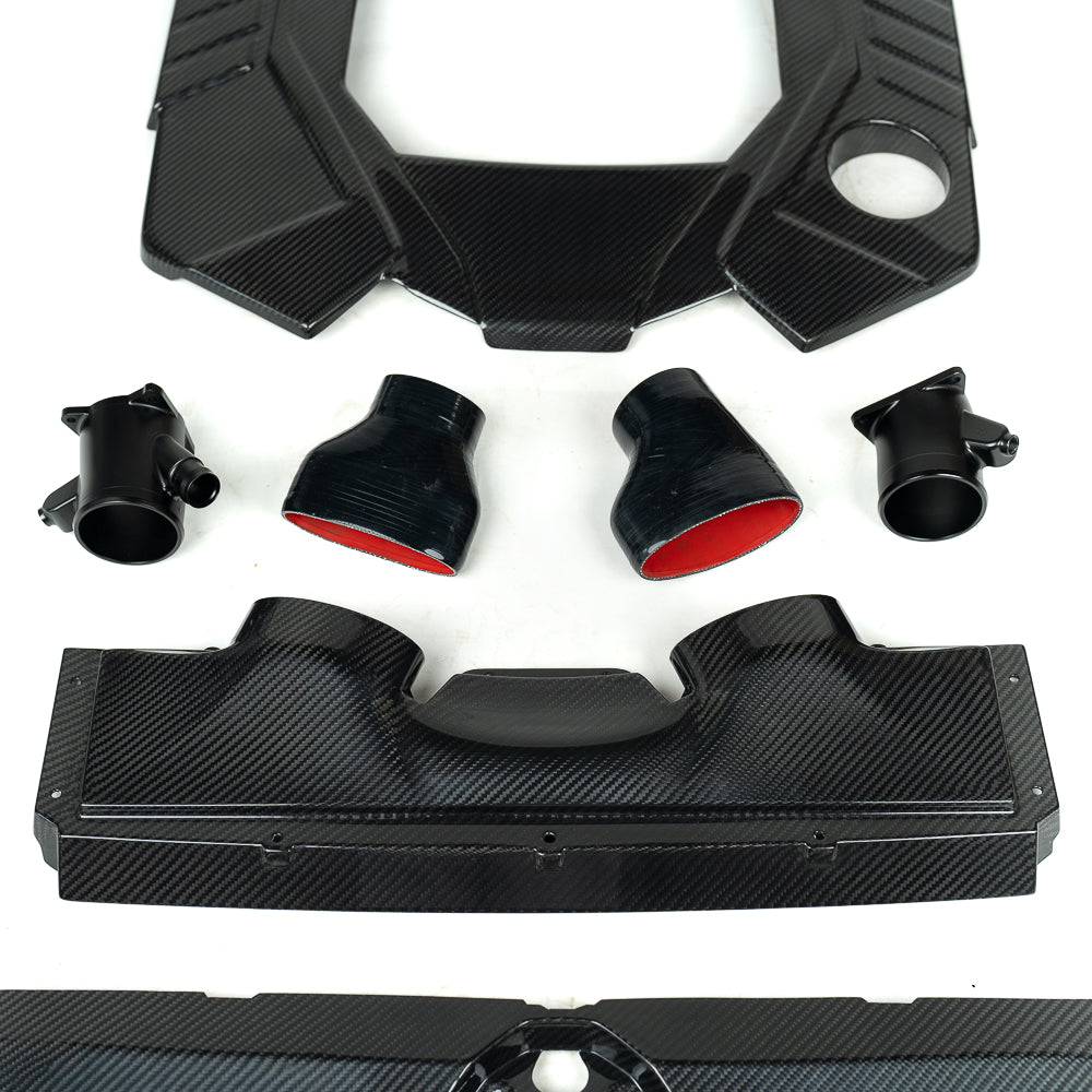 CAP 4.0T Dry Carbon Intake Kit - C8 2019-2024 Audi RS6/RS7