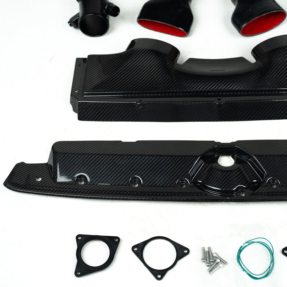 CAP 4.0T Dry Carbon Intake Kit - C8 2019-2024 Audi RS6/RS7