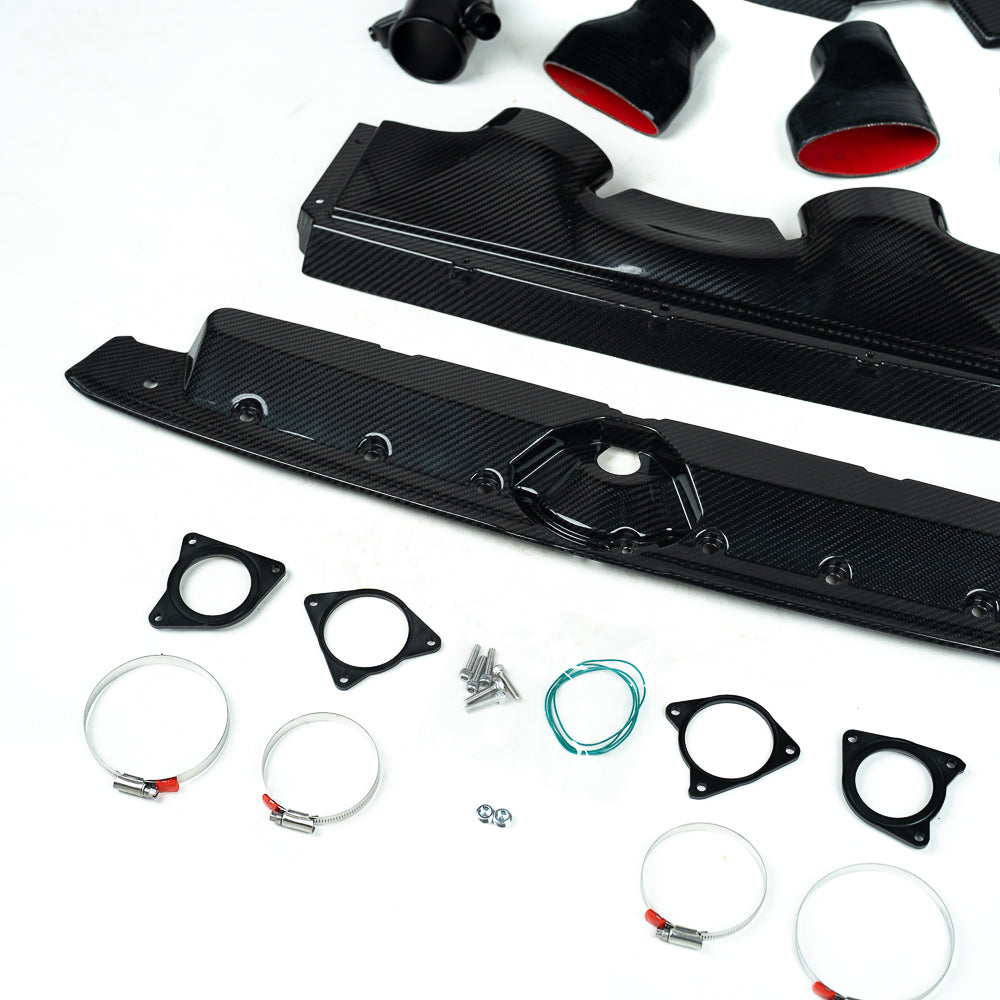 CAP 4.0T Dry Carbon Intake Kit - C8 2019-2024 Audi RS6/RS7