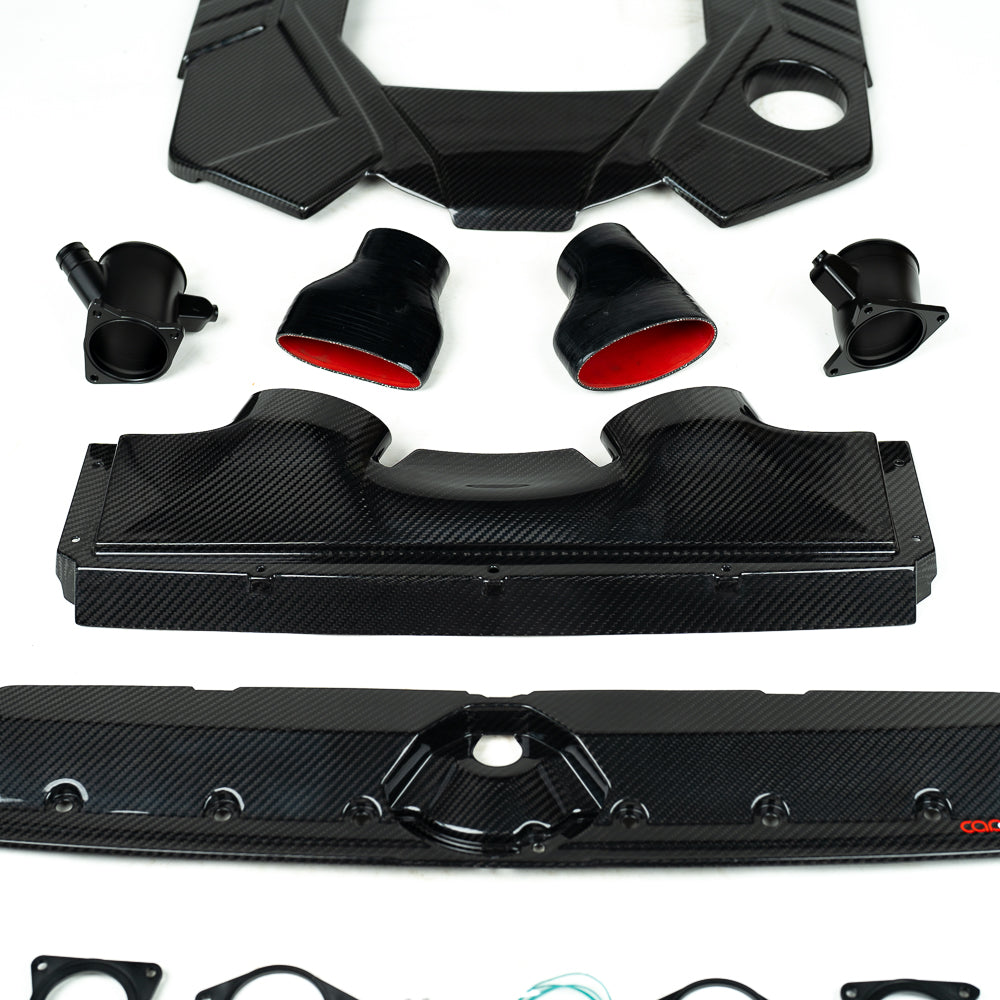 CAP 4.0T Dry Carbon Intake Kit - C8 2019-2024 Audi RS6/RS7