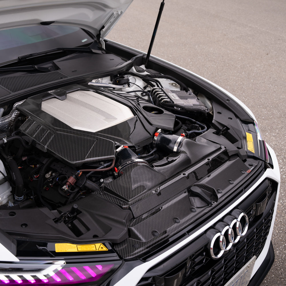 CAP 4.0T Dry Carbon Intake Kit - C8 2019-2024 Audi RS6/RS7