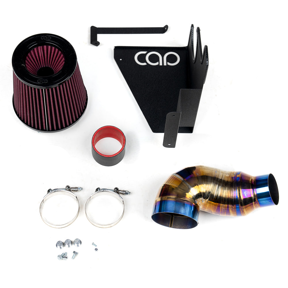 CAP Audi 3.0T 8" Intake - C8 2019-2024 Audi A6/A7 Titanium/Polymer Intake Phoenix Titanium