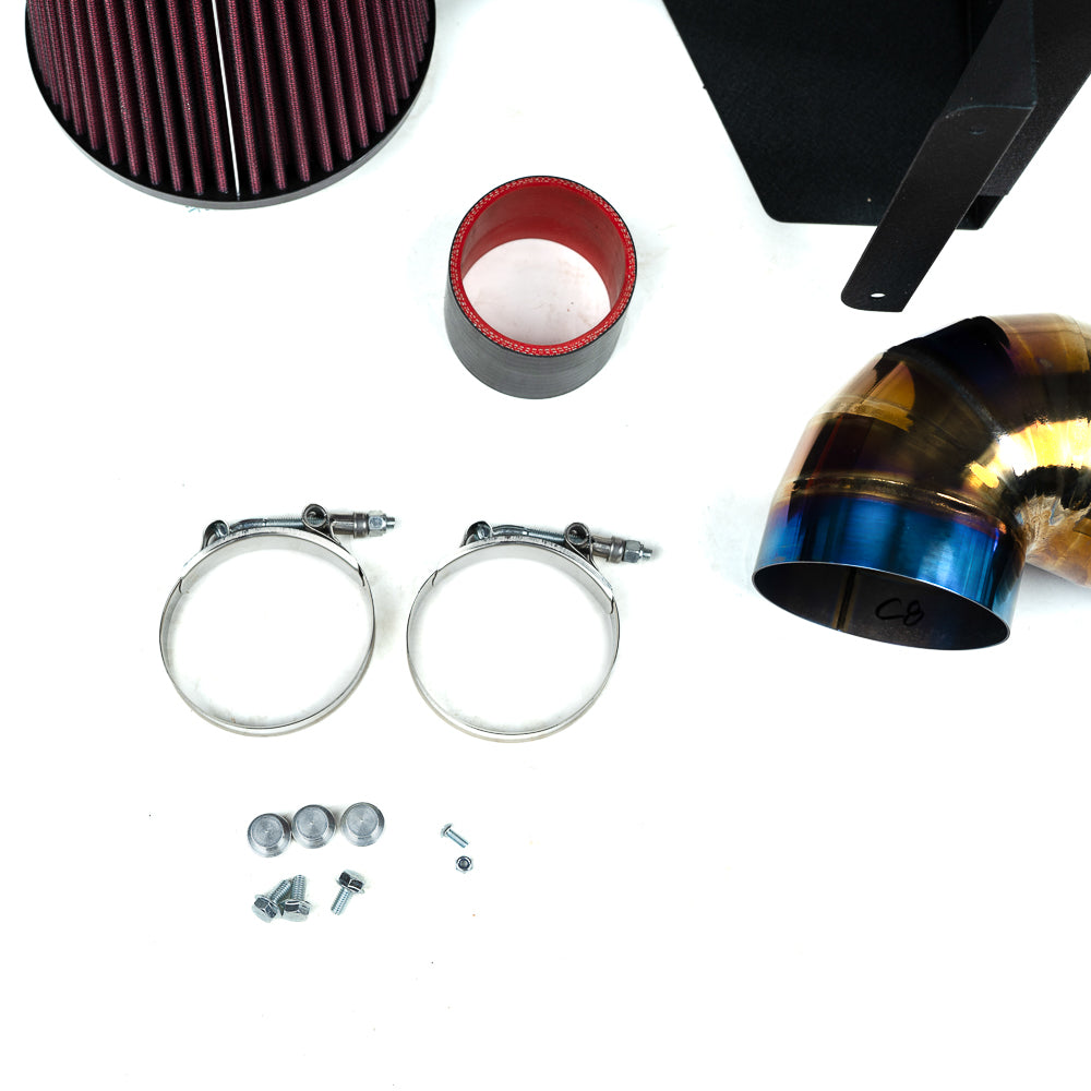CAP Audi 3.0T 8" Intake - C8 2019-2024 Audi A6/A7 Titanium/Polymer Intake