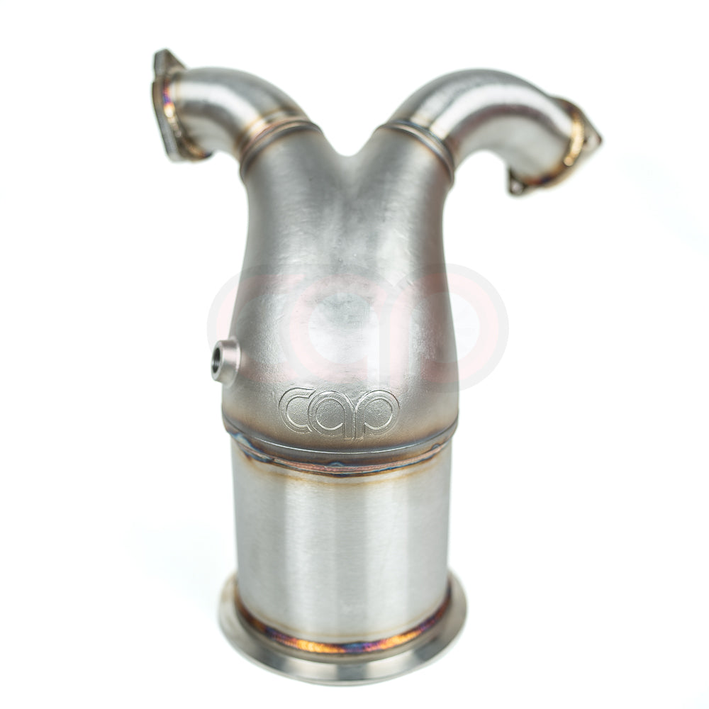 CAP Audi 3.0T Cast V3 Catless Downpipe - B9/B9.5 2018-2025 Audi S4/S5 V3