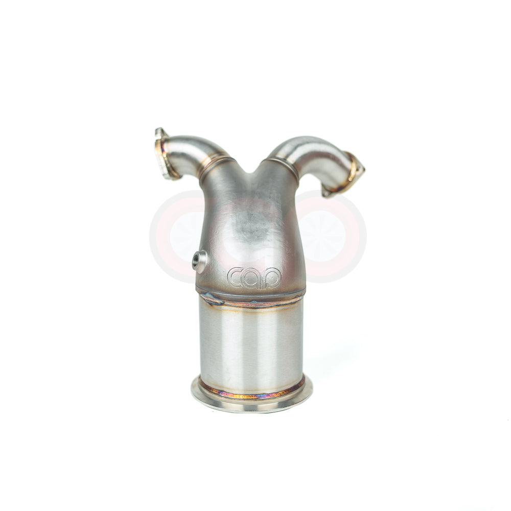 CAP Audi 3.0T Cast V3 Catless Downpipe - B9/B9.5 2018-2025 Audi S4/S5 V3