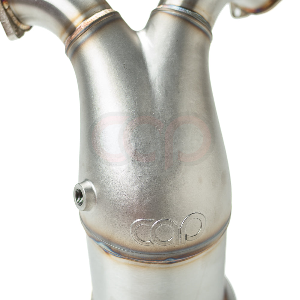 CAP Audi 3.0T Cast V3 Catless Downpipe - B9/B9.5 2018-2025 Audi S4/S5 V3