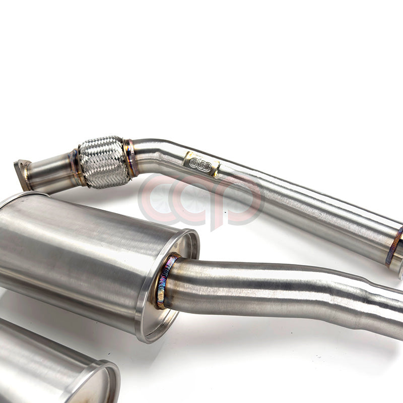 CAP Audi 3.0T Resonated Supercharged V6 Downpipes - Version 2 (V2) | 2008-2017 B8/B8.5 S4, S5, A6, A7, Q5, SQ5