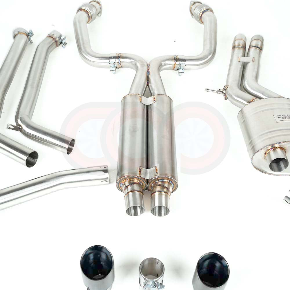 CAP Audi 3.0T Supercharged V6 Catback Exhaust System | 2010-2016 Audi B8/B8.5 S4