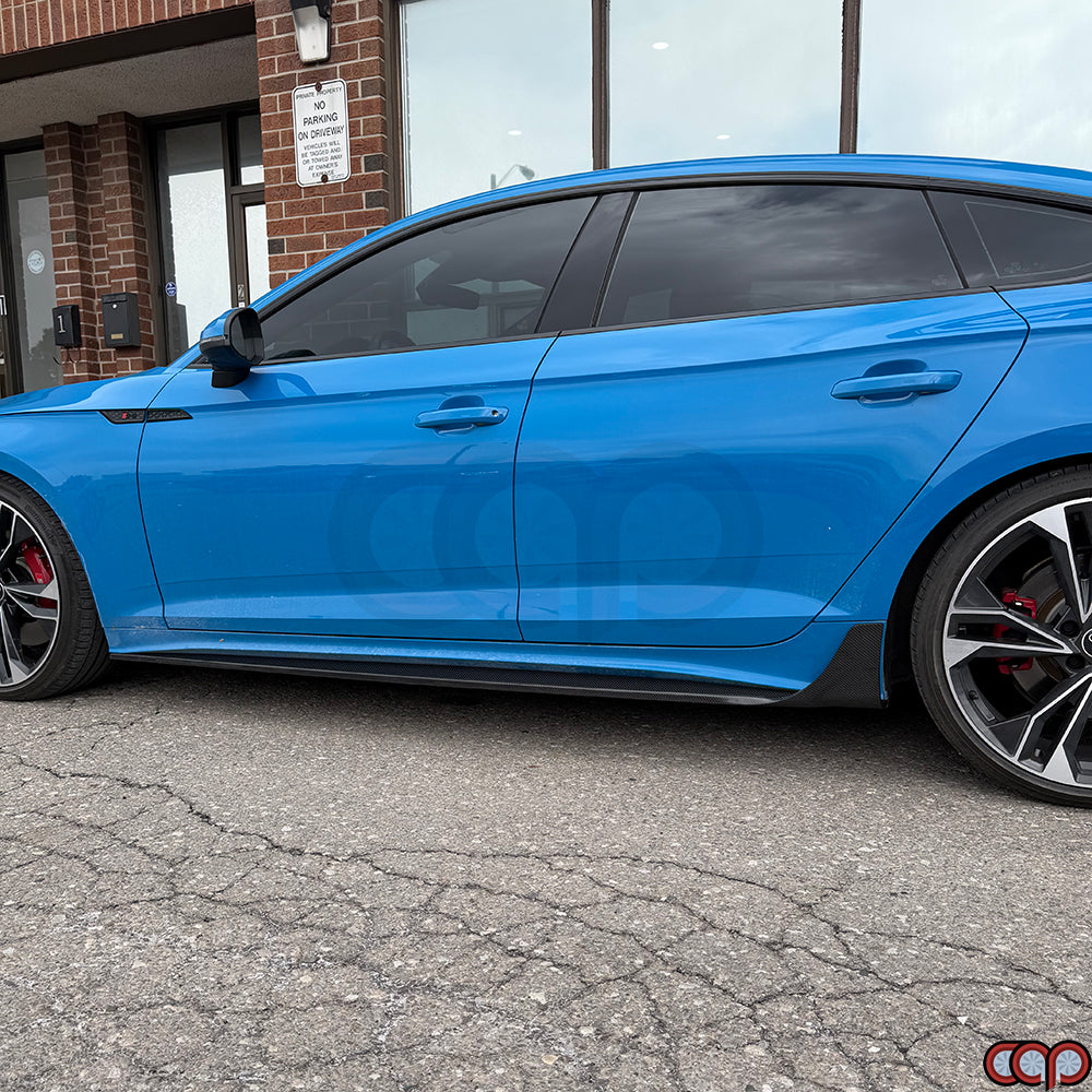CAP Carbon Fiber Side Skirts | 2020-2024 B9.5 Audi A5 S-Line/S5 Sportback