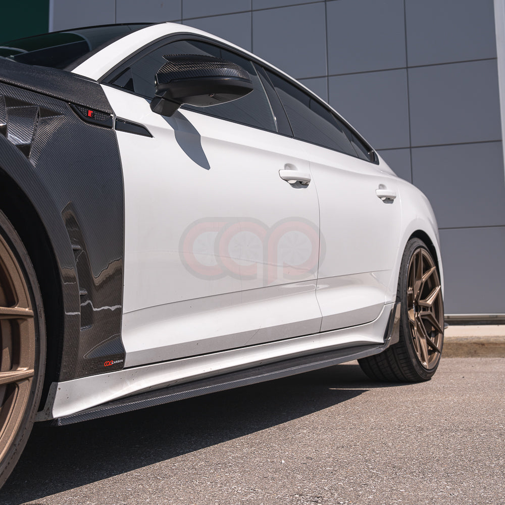 CAP Carbon Fiber Side Skirts | 2020-2024 B9.5 Audi A5 S-Line/S5 Sportback