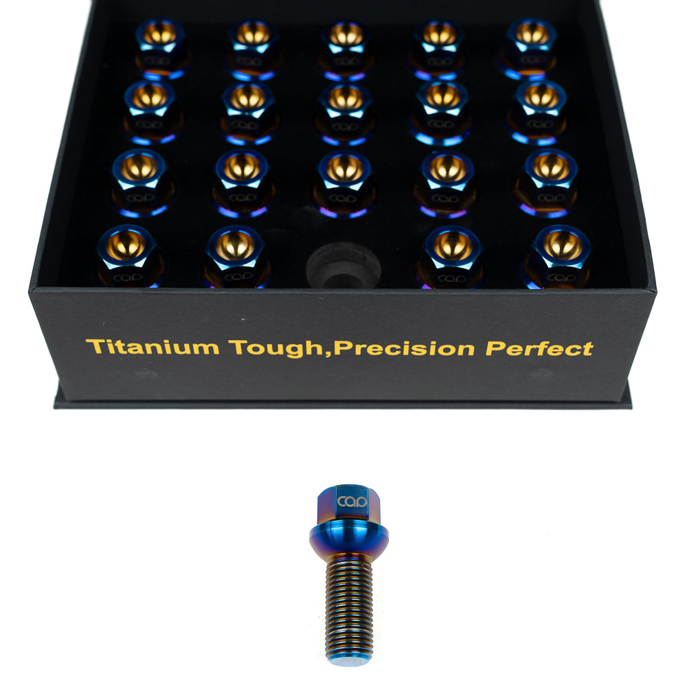 CAP Titanium Wheel Bolts | Audi (Set of 20)