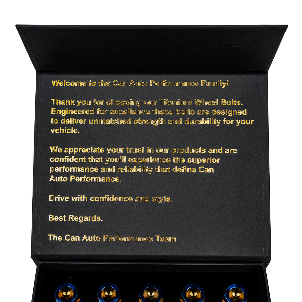 CAP Titanium Wheel Bolts | Audi (Set of 20)
