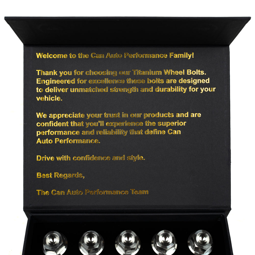 CAP Titanium Wheel Bolts | Audi (Set of 20)
