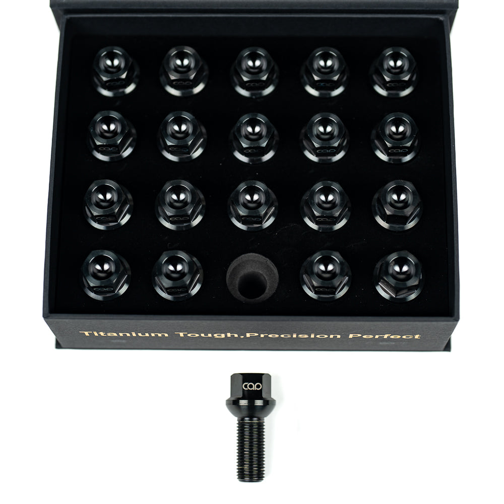 CAP Titanium Wheel Bolts | Audi (Set of 20)