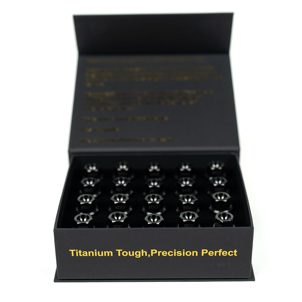 CAP Titanium Wheel Bolts | Audi (Set of 20)