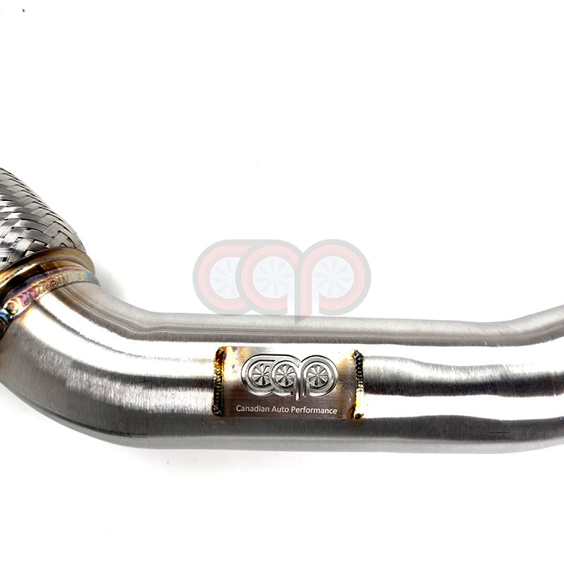 CAP Audi 3.0T Resonated Supercharged V6 Downpipes - Version 2 (V2) | 2008-2017 B8/B8.5 S4, S5, A6, A7, Q5, SQ5