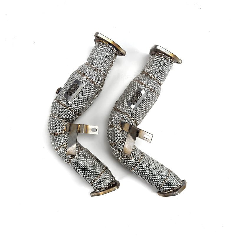 2010-2017 CAP Audi 3.0T Supercharged Resonated Test Pipes - Audi B8 S4, S5, A6, A7, A8, Q5, SQ5