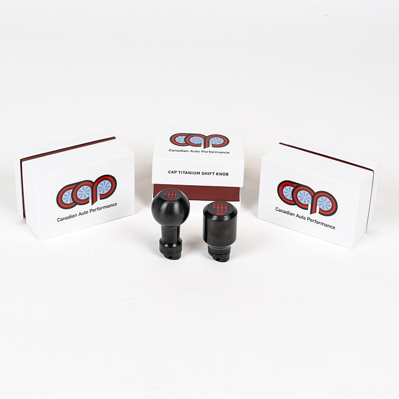 Weighted CAP Titanium Shift Knobs