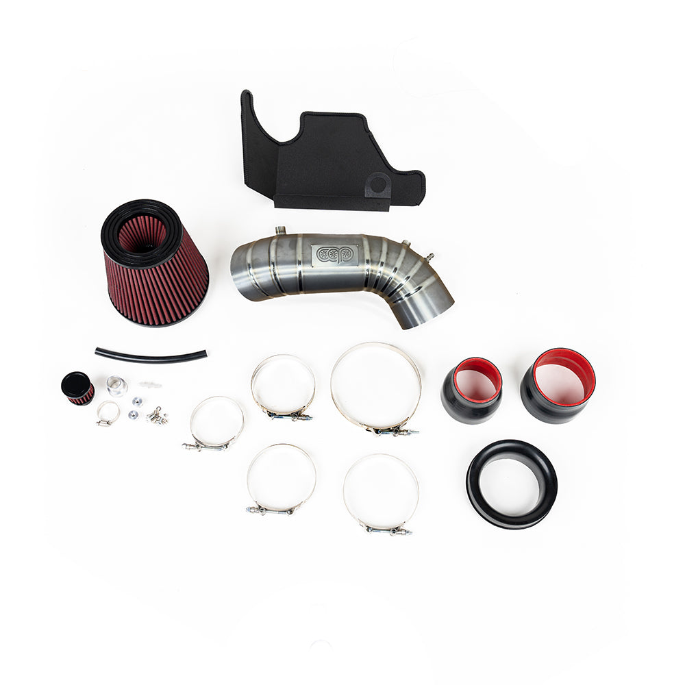 CAP 3.0T Supercharged V6 4" Titanium Intake V3 | 2012-2018 Audi C7/C7.5 A6/A7 Ghost Titanium