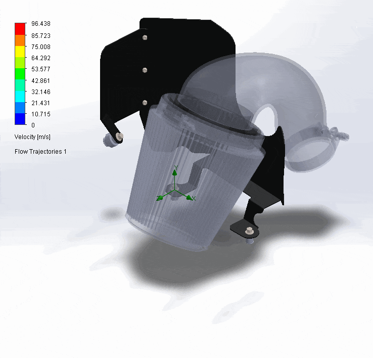 CAP V2 Intake Velocity Simulation – B9 A4 / A5