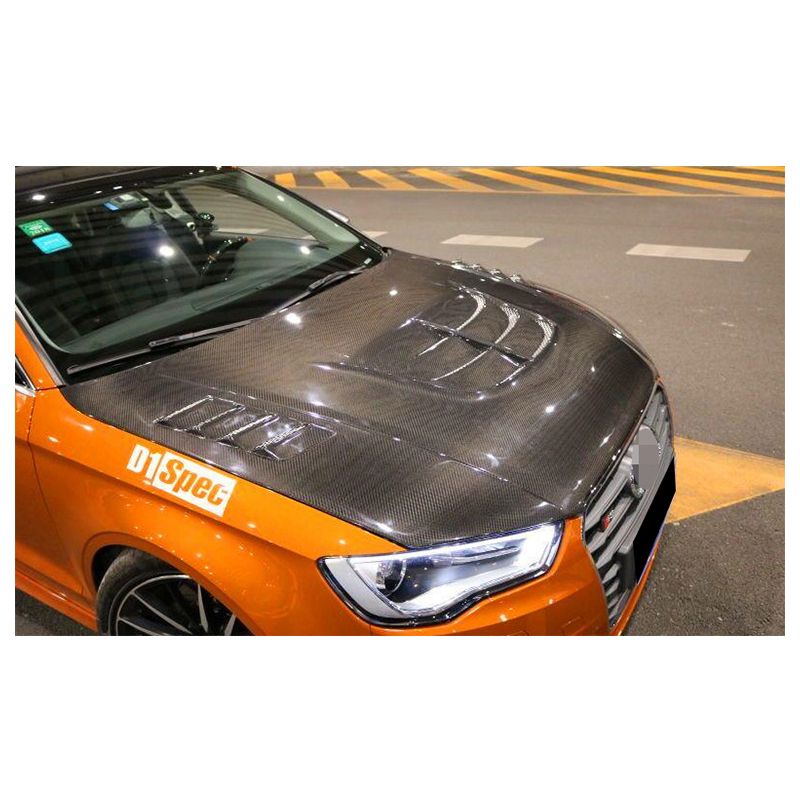 2014-2020 8V/8V.5 AUDI A3/S3/RS3 CAP Carbon Fiber Hood