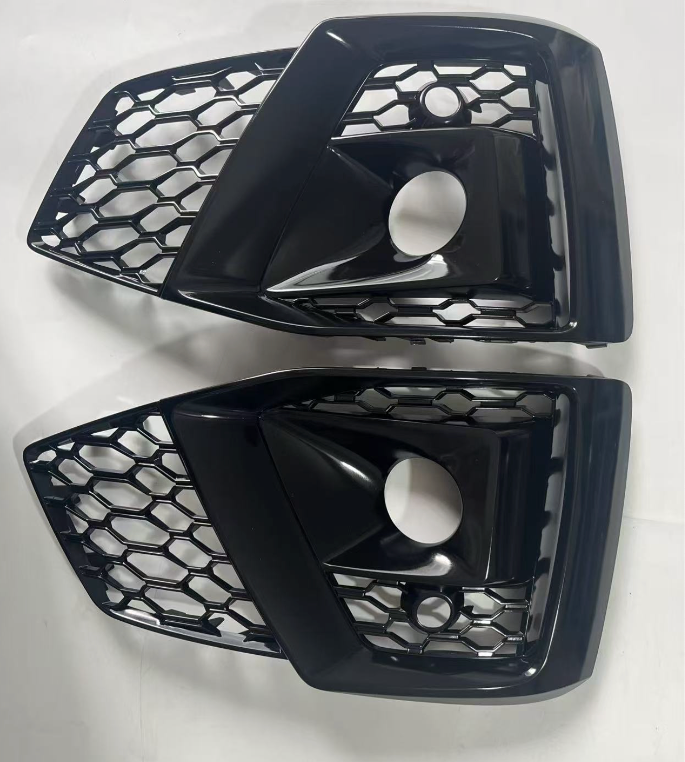 2020-2025 Audi RS Honeycomb Fog Grilles | B9.5 Audi A5 S-Line/S5