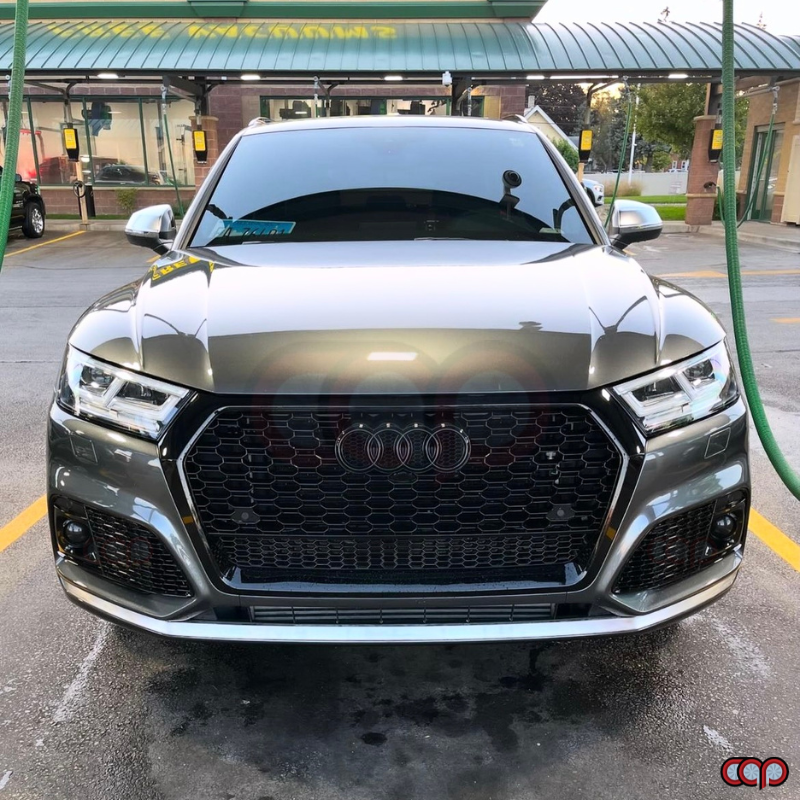 2018-2020 Audi RS Honeycomb Fog Grilles | FY B9 Audi Q5 S-Line/SQ5