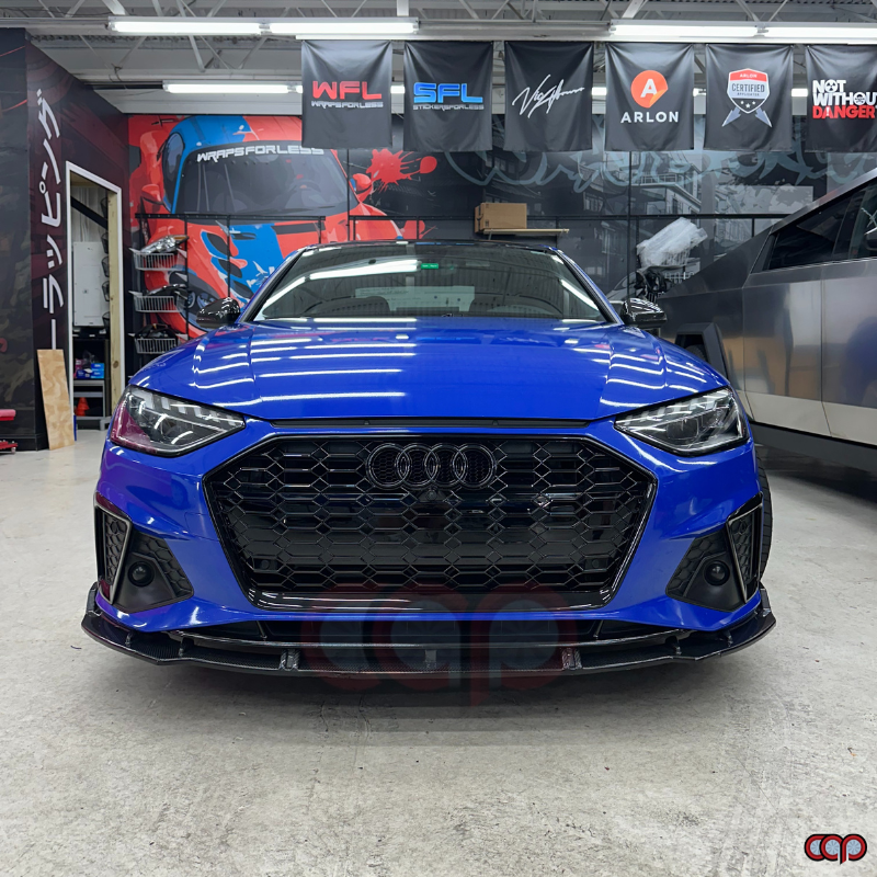 2020-2024 B9.5 Audi A4 S-Line/S4 - CAP Carbon Fiber Front Lip