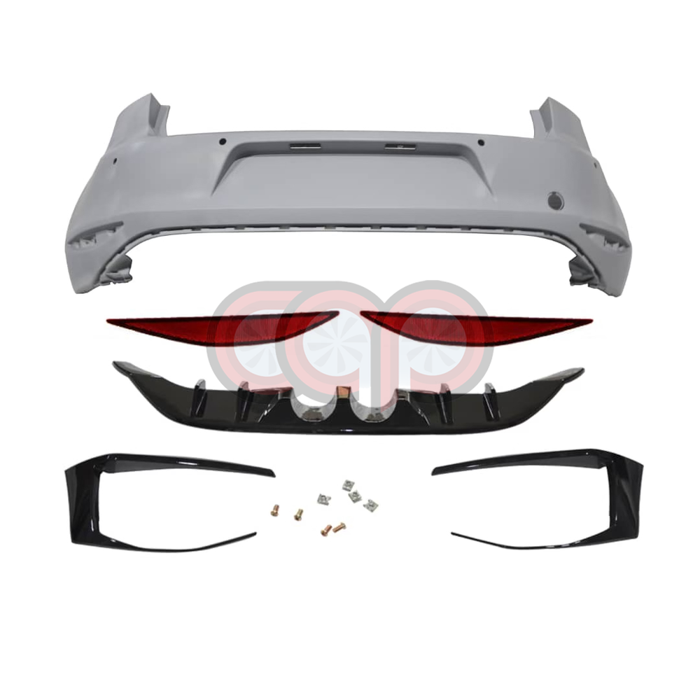 Volkswagen MK7 Golf R400 Style Rear Bumper Conversion Kit | MK7 2015-2