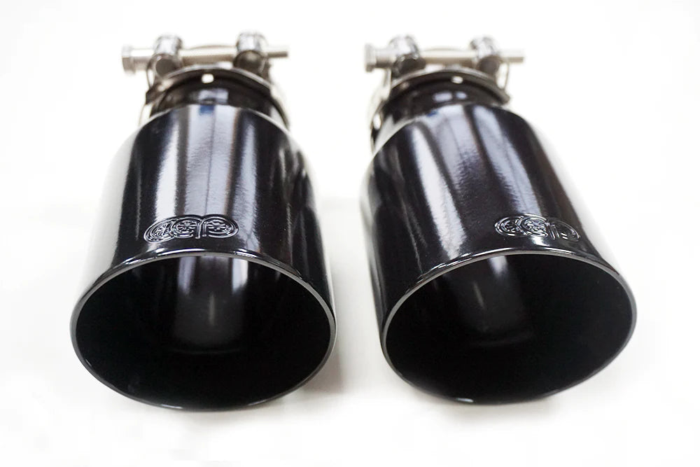 Black Stainless Steel Exhaust Tips | 3 - 4.5