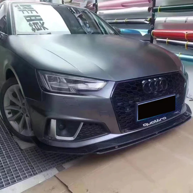2019 B9 Audi A4/S4  - Carbon Fiber Front Lip - V1