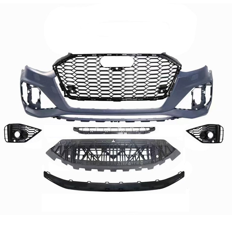 2020-2024 B9.5 Audi A4/S4 CAP Front Bumper | B9.5 Audi RS4 Bumper - V1