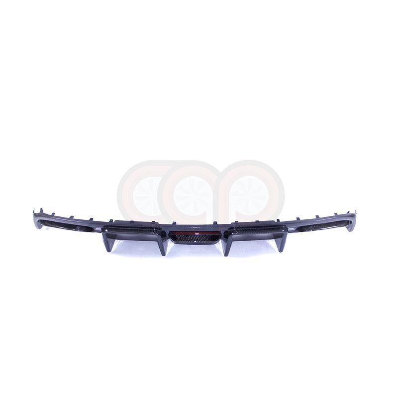 2013-2016 B8.5 Audi A4/S4 - CAP Carbon Fiber Rear Diffuser With LED Brake Light - V1
