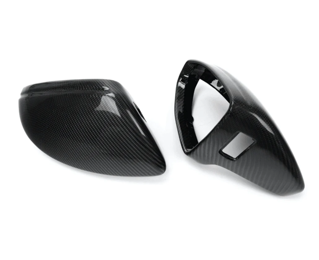 TFS Aluminium Matt Mirror Caps Set For Audi A6 S6 4F C6 Exterior Housing Left Right