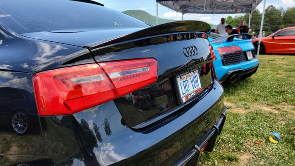 2012 - 2018 C7 & C7.5 Audi A6, S6 - Carbon Fiber Spoiler - High Kick - V1 - Canadian Auto Performance