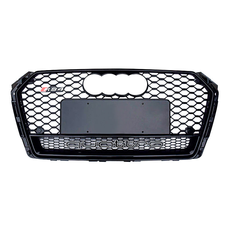 2017-2019 Audi RS4 Honeycomb Lower Frame Grille Quattro | B9 Audi A4/S ...