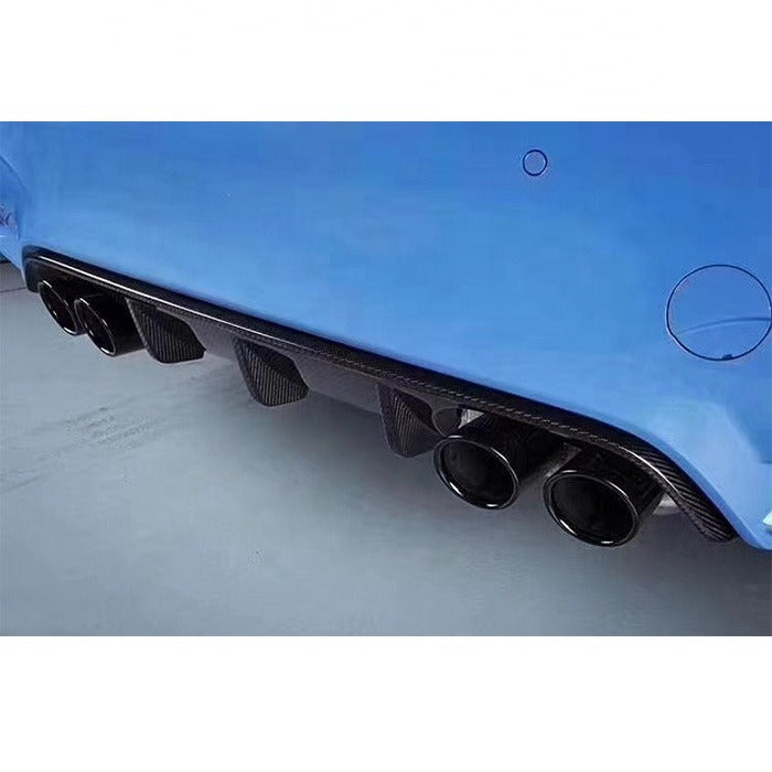 2015-2020 BMW F80 F82 M3/M4 - CAP Carbon Fiber Diffuser V2 - Canadian Auto Performance