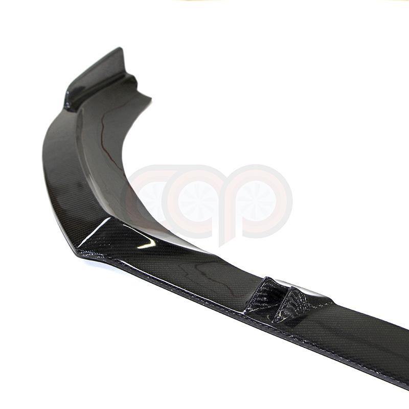 2017-2018 B9 Audi S4, A4 S-Line - Carbon Fiber Front Lip - V1 - Canadian Auto Performance