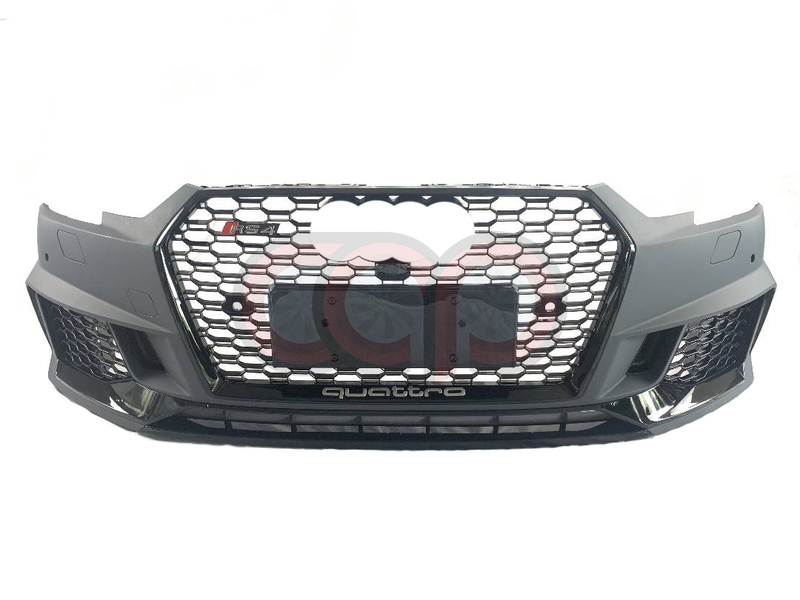 2017-2019 B9 Audi A4/S4 CAP Front Bumper | B9 RS4 Bumper - V2