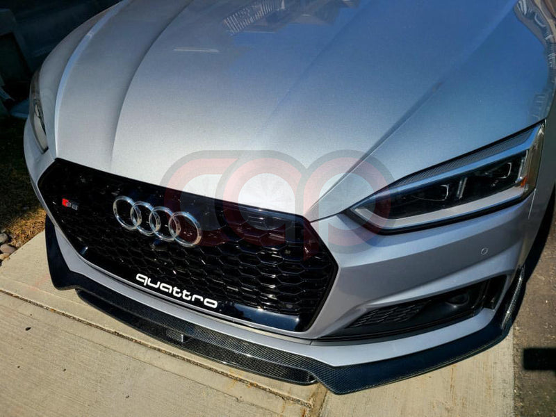2018-2019 B9 S5 Coupe & Sportback - Carbon Fiber Front Lip - Canadian Auto Performance