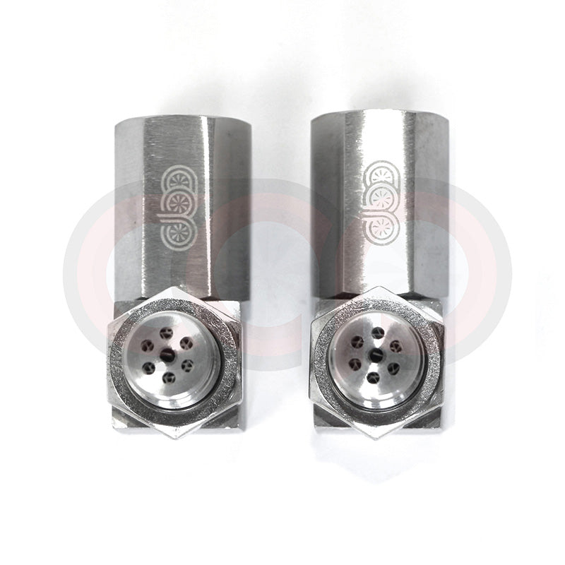 CAP Can Auto Performance O2 Spacers 90 Degree - Set of 2 (Pair)