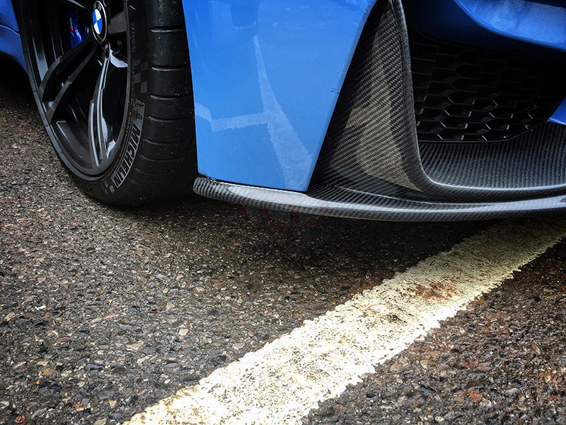 BMW 2015-2020 F80 F82 M3/M4 - Performance Style Carbon Fiber Front Lip - Canadian Auto Performance