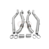 Audi 4.0T Downpipes with Midpipe (2013-2018) - Audi S6, S7, RS6, RS7 - V1 - Canadian Auto Performance